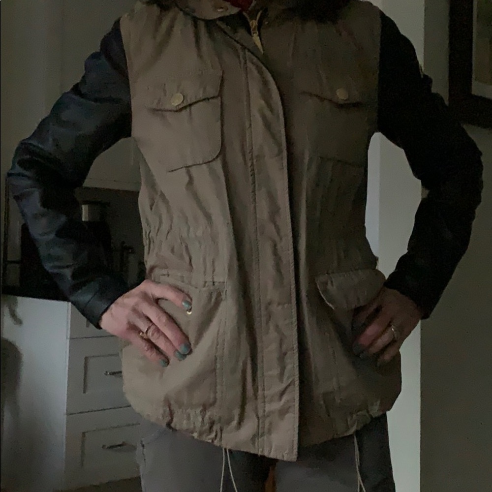 Jacket - Vince Camuto, with hide away hood.